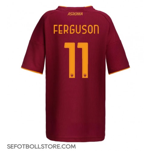 AS Roma Evan Ferguson #11 Replika Hemmatröja Dam 2025-26 Kortärmad